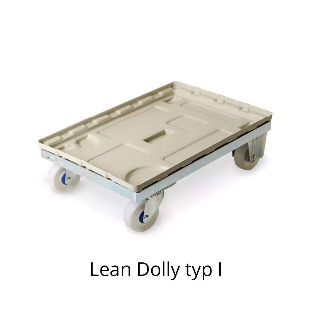 přepravní vozík dolly typ I 600x400 mm s plastovým krytem od k.hartwall