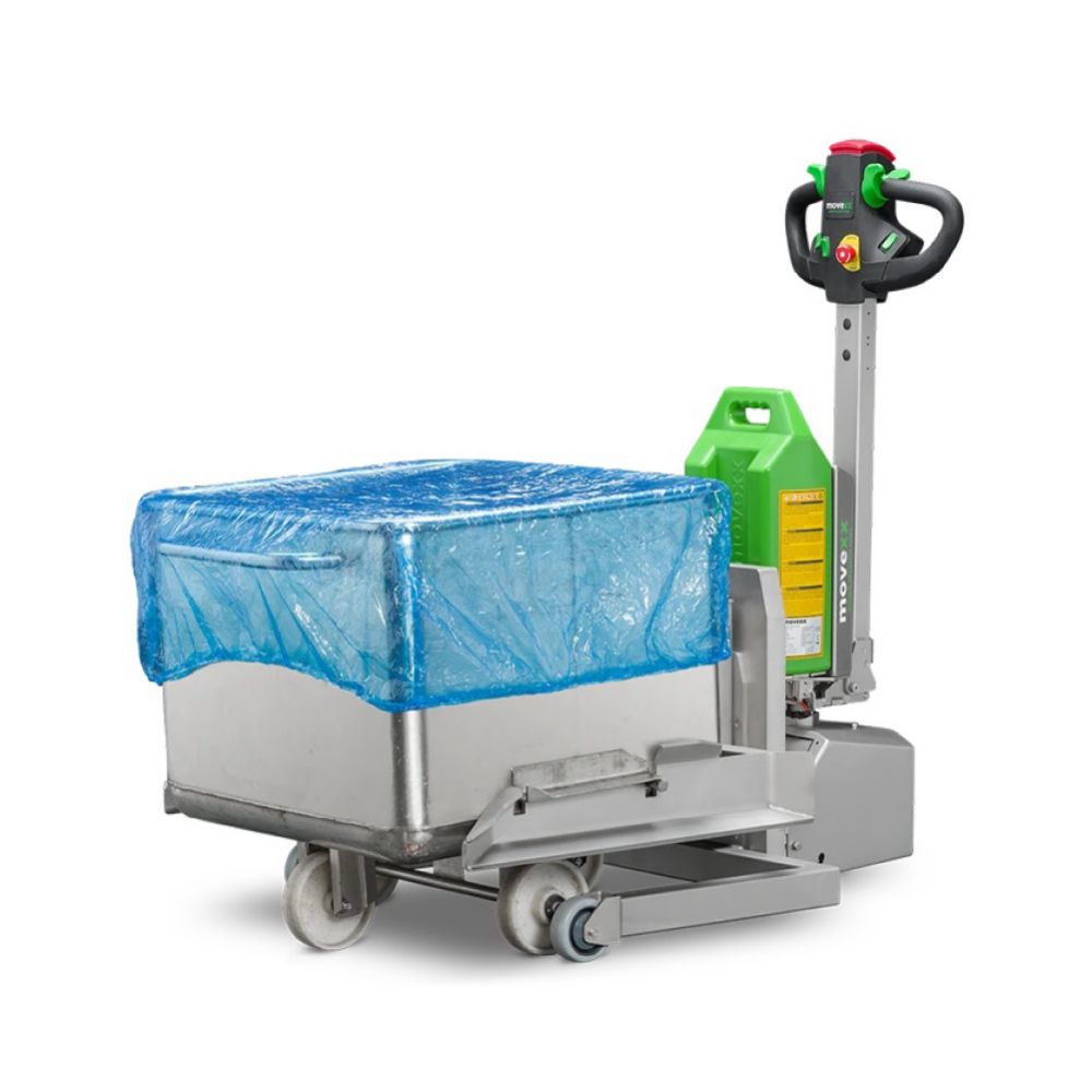 rucne-vedeny-elektricky-tahac-movexx-tt1000-m-inox-eb-pro-nerezove-voziky-nadoby-na-suroviny-eurobin elektrický tahač movexx tt1000-m-inox-eb pro manipulaci eurobin nerezových vozíků na suroviny pro potravinářský průmysl